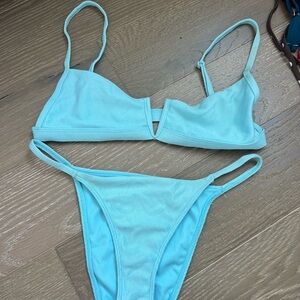 Pacsun - Light Blue Bikini Set